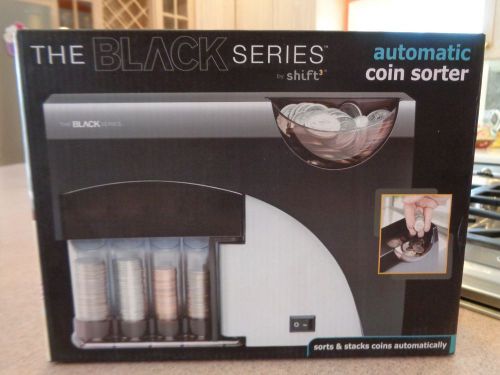 NRFB The Black Series by Shift 3 &#034; Automatic Coin Sorter - GREAT GIFT!