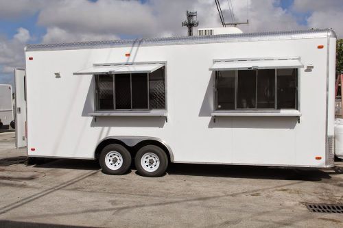 2014 Concession Trailer Equipped Mobile Kitchen catering food truck operational