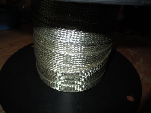Wiremasters QQB575R36S0781 25/32&#034; Silver Plated Braided Wire 250ft