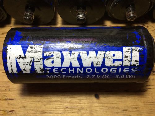 3000F  Maxwell Ultra Capacitor 6 pcs.