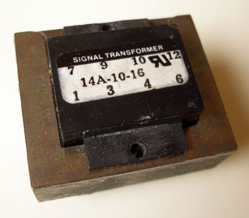 Signal Power Transformer 10VA PCB Printed Circuit Board Mount, 14A-10-16