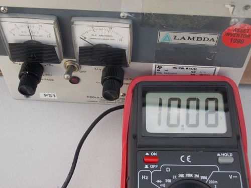 Lambda Electronics Regulated Power Supply LK-341A FM