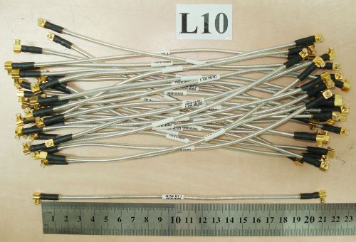 Lot of 31 Semi-Rigid Cables 20.5 cm, with Connectors