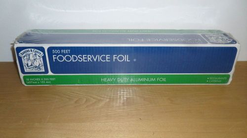 18&#034;x500&#039; Heavy-Duty Alumium Foil Food Wrap Roll