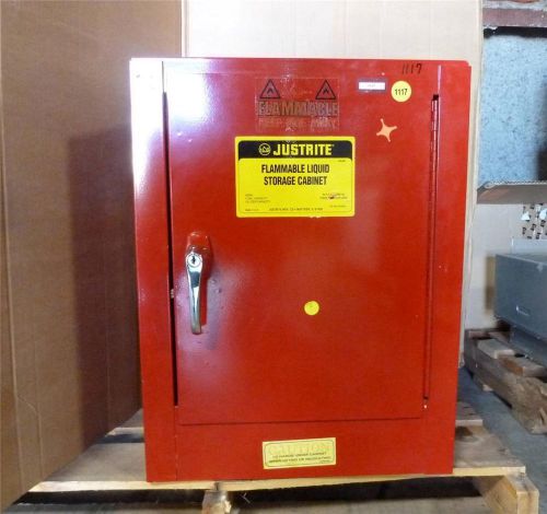 Justrite 25040 Lab Safety Flammable Liquid Storage Cabinet Locker