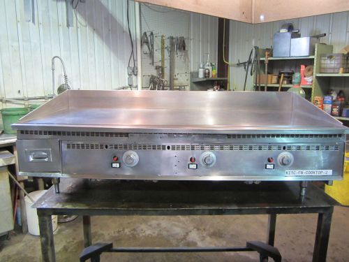 Keating Miraclean 5 ft. Griddle Model 60X30FLD Natural Gas