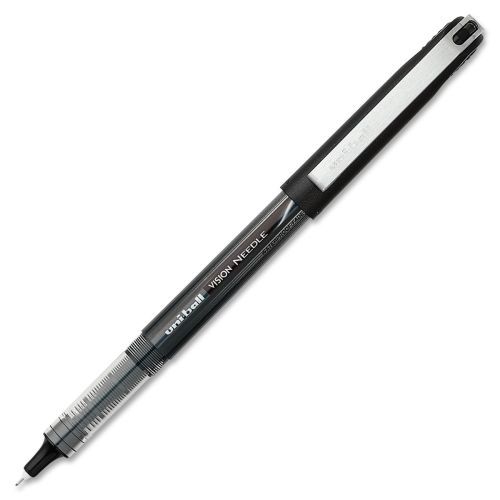 Uni-Ball Vision Soft Grip Pen - 0.5 mm Pen - Black Ink - 12/Pack - SAN1734918