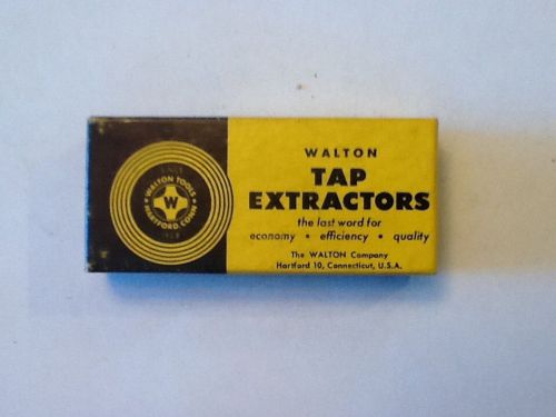 Walton Tap Extractors 5/16&#034; 4 Flute