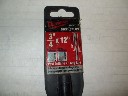 Milwaukee 48-20-7215 hammer drill bit new for sale