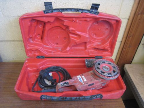 Hilti DG150 Diamond Grinder Grinding System w/ Carrying Case No Power Supply
