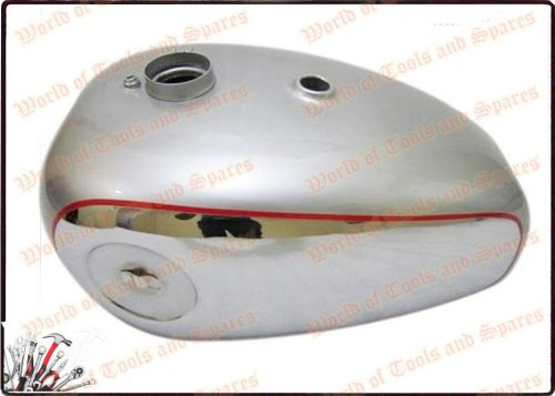 New bsa gold star 4 gallon silver painted chrome petrol tank (lowest price) for sale