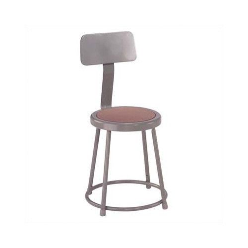 National public seating stool with backrest 18&#034; for sale