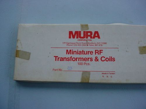 100 - 455 KHZ MINIATURE RF TRANSFORMERS