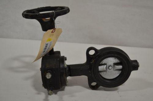 NELES JAMESBURY 200WOG MANUAL 3IN STAINLESS DISC BUTTERFLY VALVE D202692