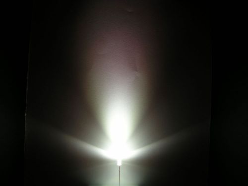 20pcs 5mm clear white round led for sale