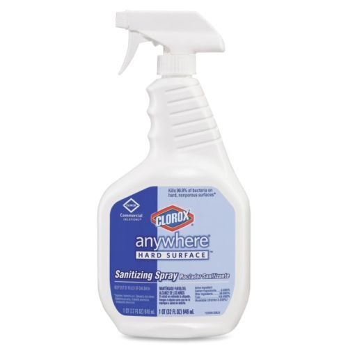 Clorox anywhere hard surface sanitizer, 32oz spray bottle for sale