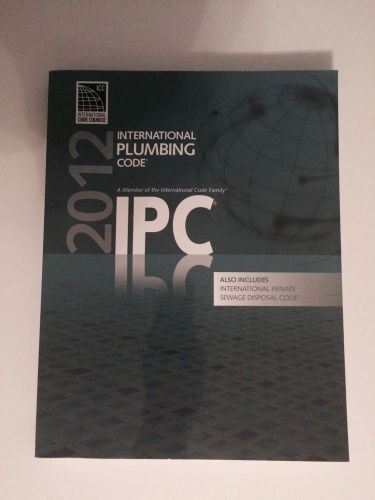ICC International Plumbing Code,2012,Book(soft-cover edition)