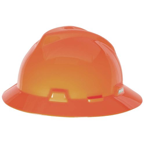 Hard hat, fullbrim, hi-viz orange 10021292 for sale