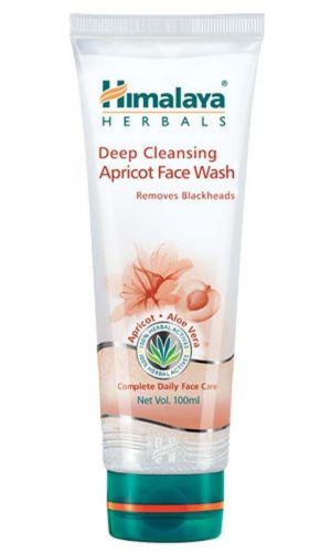 Himalaya skin care deep cleansing apricot face wash for sale