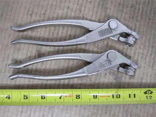 AIRCRAFT TOOLS 2 PIECE LOT OF CLECO PLIERS BY USATCO AVIATION TOOL