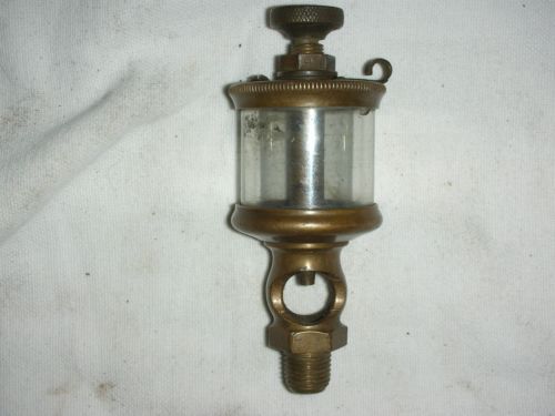 Early Lunkenheimer Royal No. 1 Brass Drip Oiler Hit &amp; Miss Gas Engine 99 CENT