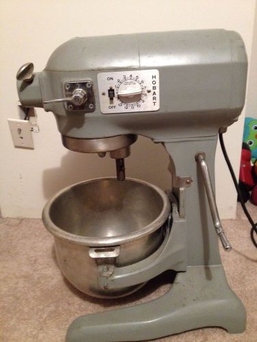 Hobart mixer a-120 t 12 quart mixer with bowl,paddle,dough hook,meat grinder for sale