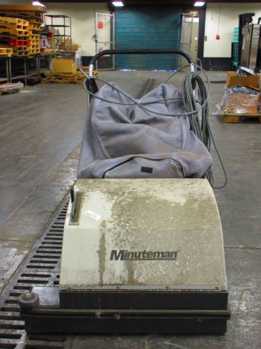 Minuteman electric floor sweeper for sale