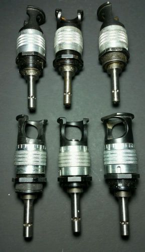 Lot of 6 zephyr hi speed microstop countersink quick chuck  aircraft tool #1 for sale