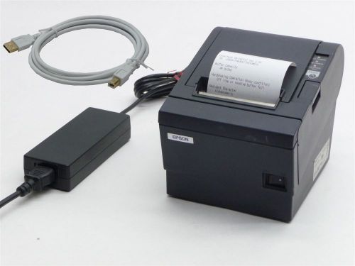 EPSON TM-T88III M129C POS THERMAL RECEIPT PRINTER AUTO-CUT POINT SALE USB DM-D