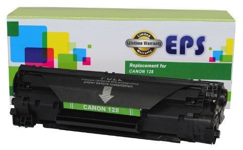New Toner Cartridge Black EPS Replacement Canon 128 Free Shipping