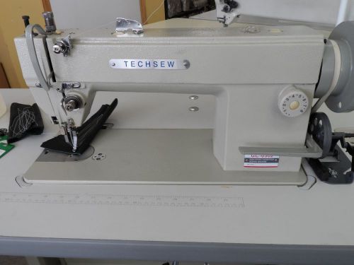Techsew 0302 drop feed walking foot industrial sewing machine for sale