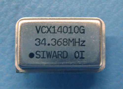 288 x SIWARD VCXO VCX14010G   34.368MHz SPEC SVO-436  34.368 MHz 10ppm HCMOS