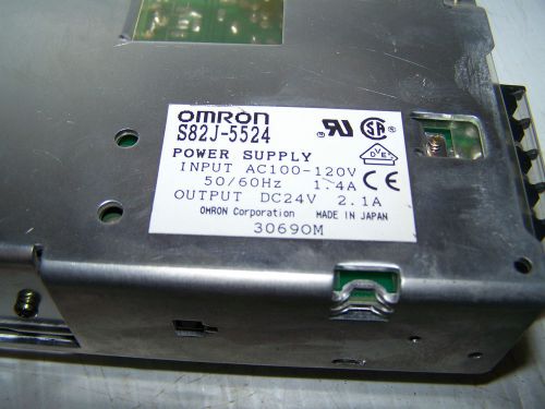 OMRON INDUSTRIAL POWER SUPPLY S82J-5524