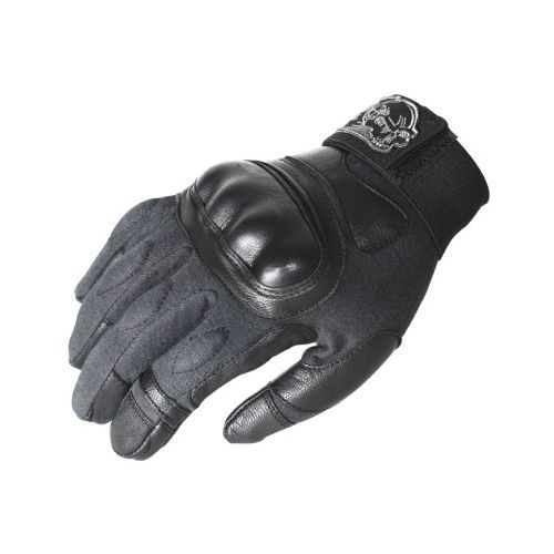 Voodoo Tactical 20-907801093 Black Phantom Gloves W/ 1&#034; Velcro Wrap-Strap Med