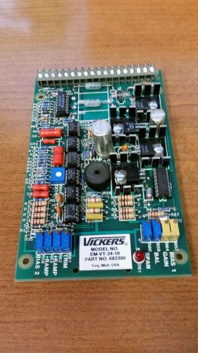 Vickers EM-VP-24-10 Amplifier Card new unused old stock.