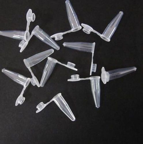 0.2ml Centrifuge Tubes Plastic Clear Vials Sample Container 1100pcs