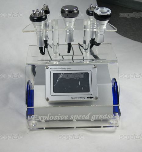 Bipolar Tripolar Ultrasonic 40k Cavitation Vacuum Laser Slim With CE Culletite