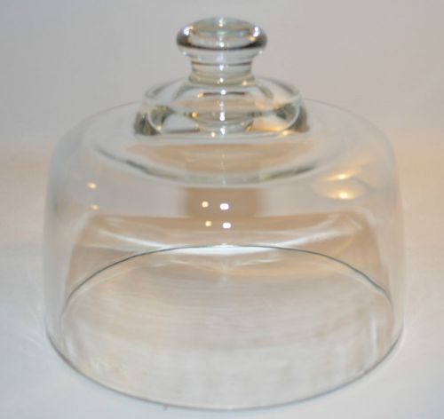 Replacement Heavy Clear Glass Lib dome cover Cheese Tray Pastry Platters