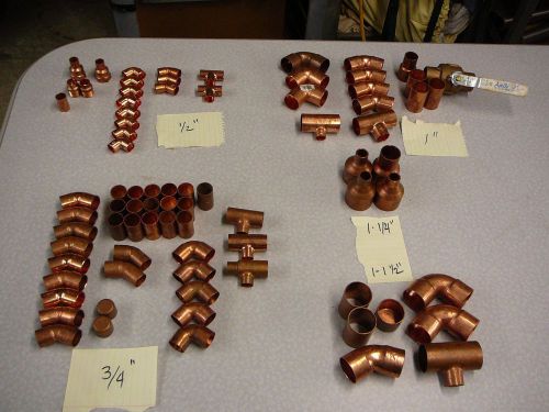 Copper Fittings Lot