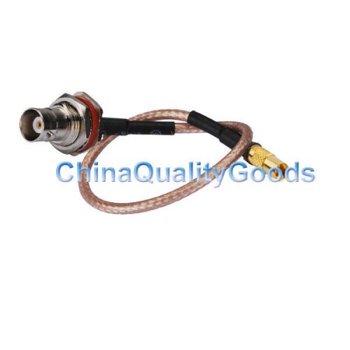 cable assembly BNC female o-ring to MMCX female pigtail cable RG316 15cm HQ