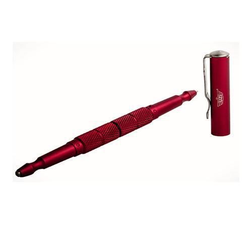 Uzi tactical defender glassbreaker #5 pen with carbide tip, red #uzi-tacpen5-rd for sale