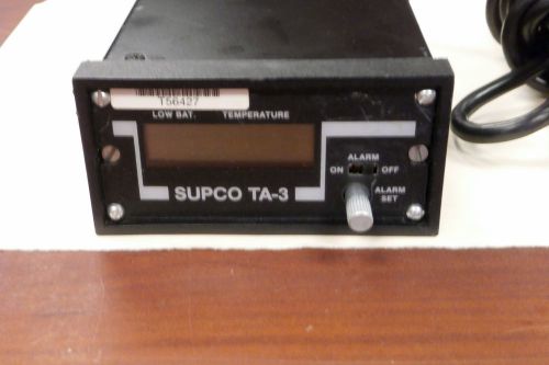 Supco ta-3 used panel mount digital temperature alarm for sale