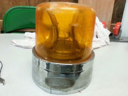 vintage Do- Ray light  beacon 3bulb