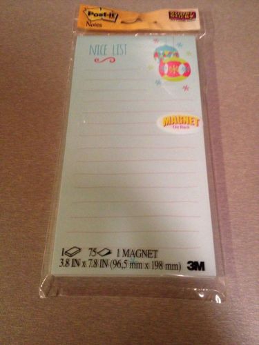 Post-it Magnetic Sticky Notes, 4 x 8 Inch!! (Great Buy)!