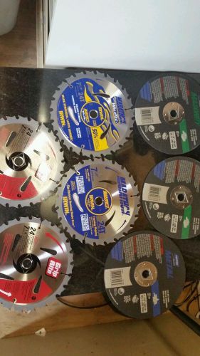 Reciprocating saw blades lot of 7
