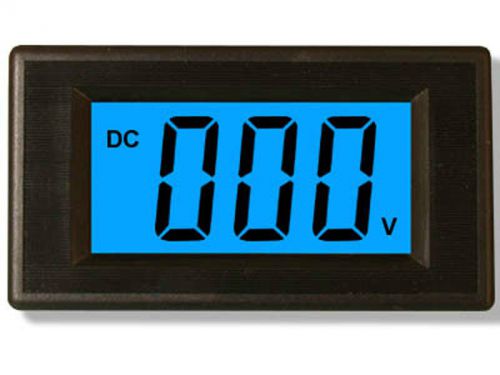 Blue LCD Volt Meter DC 7V-30V for 9V 12V 24V Power