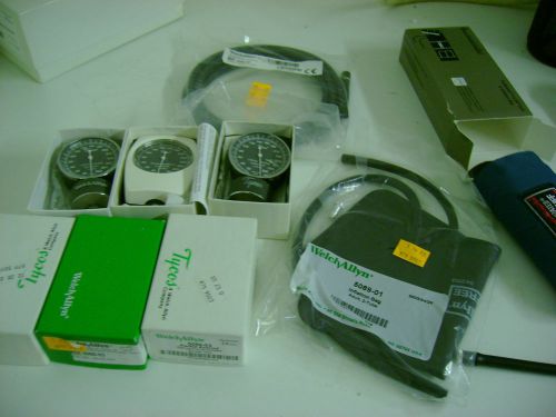 Lot of new Welch Allyn Sphygomanometer parts