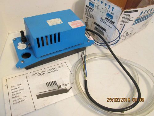 New beckett condensate removal pump condensation cl2o2ul for sale