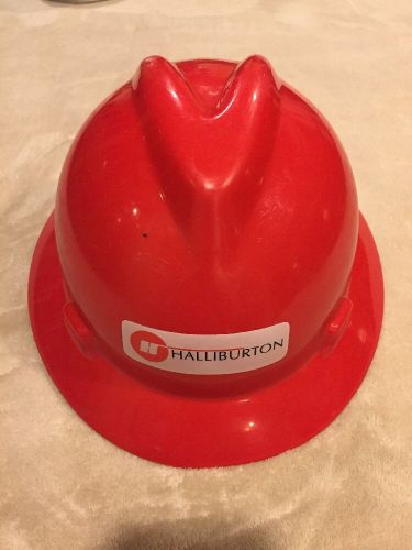 Halliburton , hard hat , full brim for sale