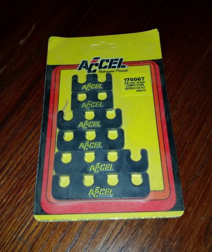 Accel spark plug wire wires separator kit 9mm 8.8mm 6 piece separators 170067 for sale